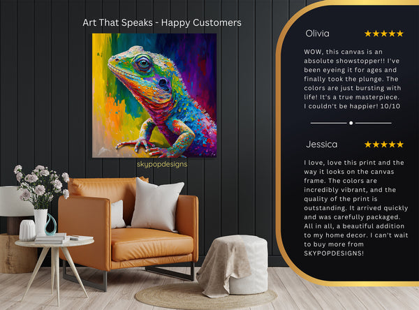 Lizard Art - View 8