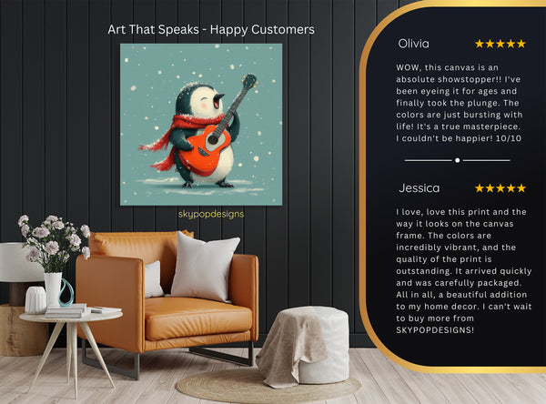 Penguin Jam Session Art - View 8
