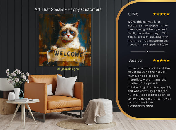 Grumpy Cat Art - View 8