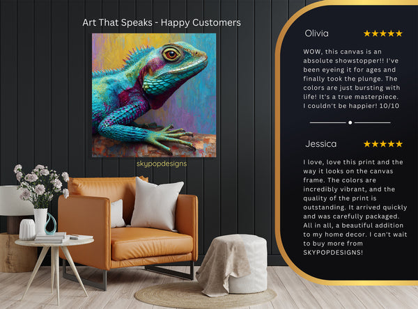 Lizard Art - View 8