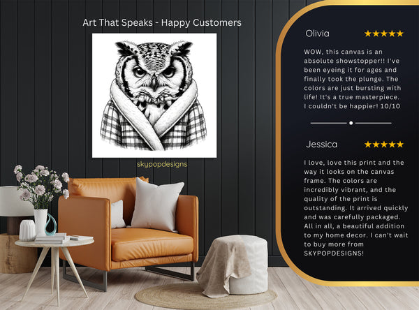 Owl Art - View 8