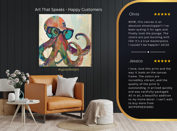 Octopus Art - View 8
