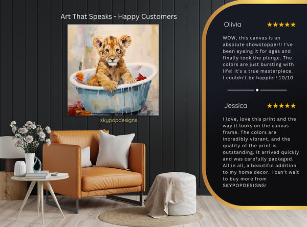 Lion Cub Art - View 8