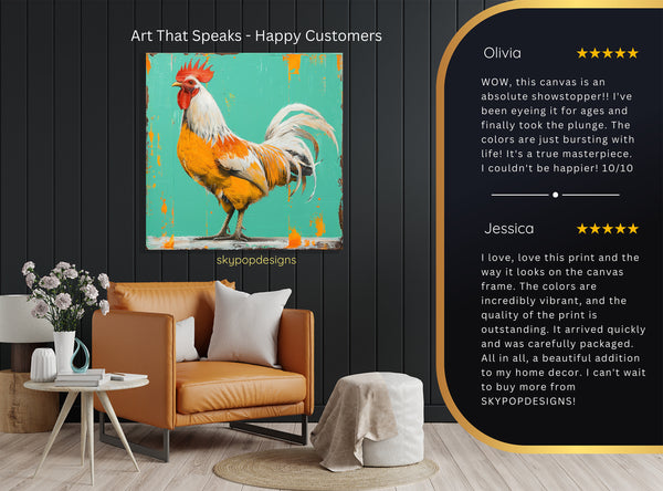 Rooster Art - View 8