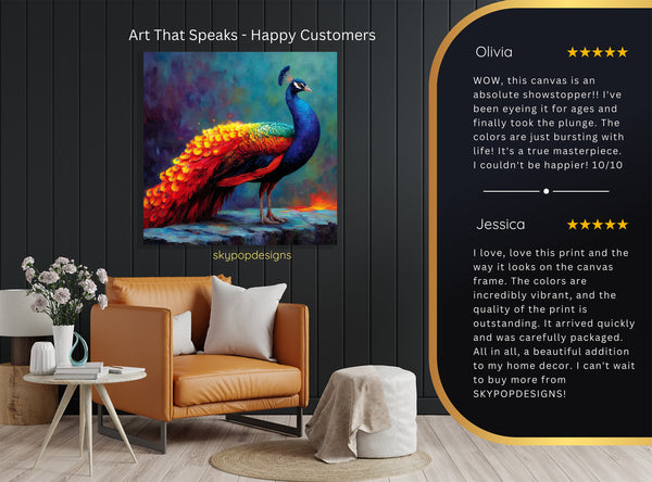 Peacock Art - View 8