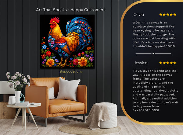 Rooster Art - View 8