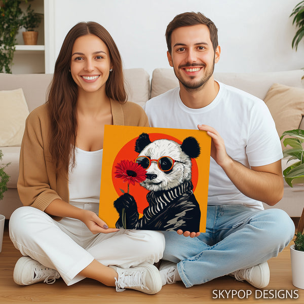 Panda Flower Art - View 9