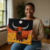 Highland Cow Art - View 9