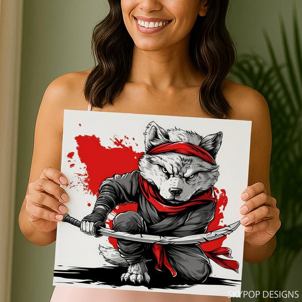 Wolf Ninja Art - View 9