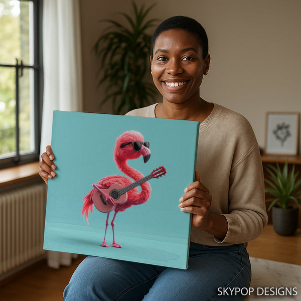 Flamingo Jam Session Art - View 9