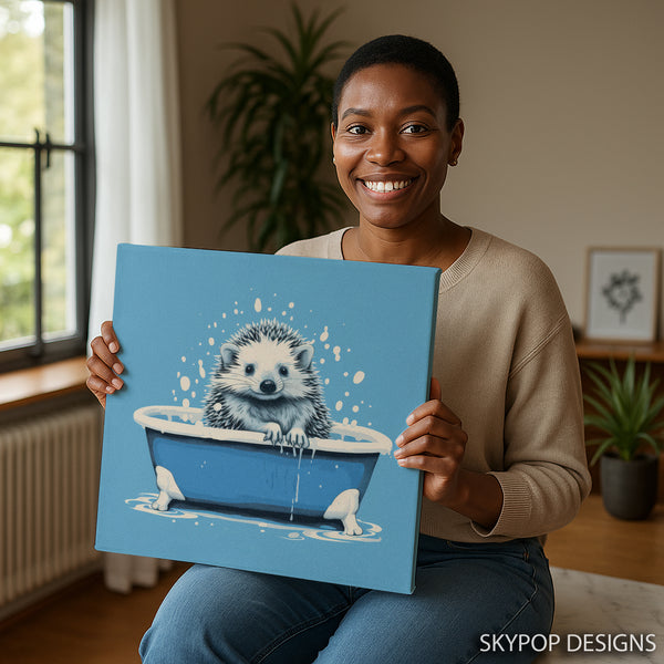 Hedgehog Art - View 9