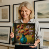 Vibrant Floral Arrangement Art - View 9