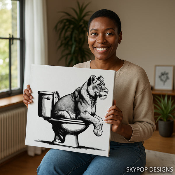 Lioness Throne Art - View 9