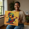 Parrot Guitarist Art - View 9