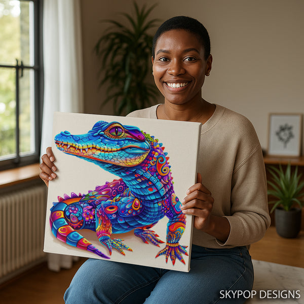 Crocodile Art - View 9