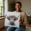 Highland Cow Art - View 9