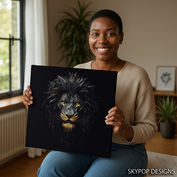 Lion Head Art - View 9
