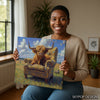 Highland Cow Art - View 9