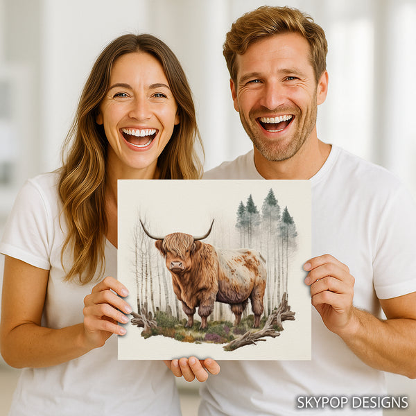 Highland Cow Art - View 9