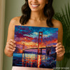 Golden Gate Bridge Sunset Art - View 9