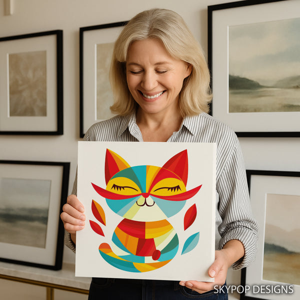 Siamese Cat Art - View 9