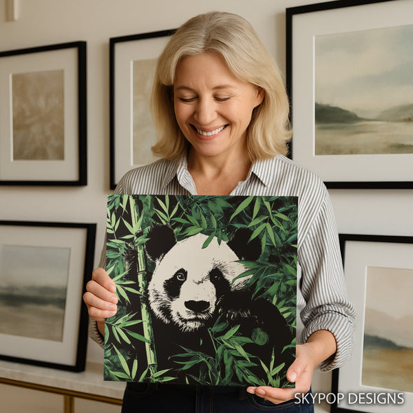 Panda Bamboo Forest Art - View 9