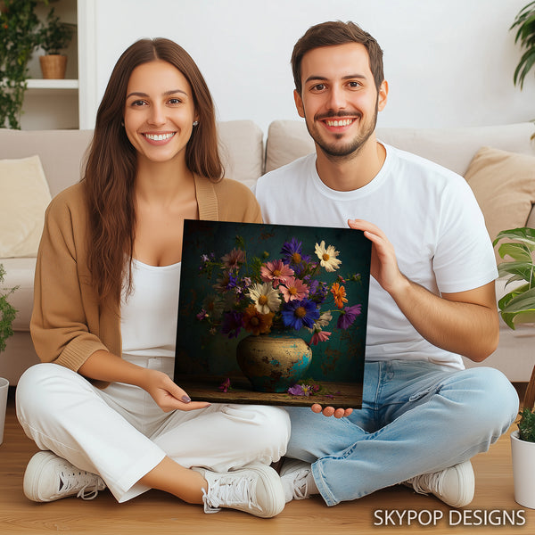 Cosmos Bouquet Art - View 9