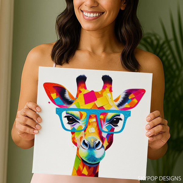Giraffe Art - View 9