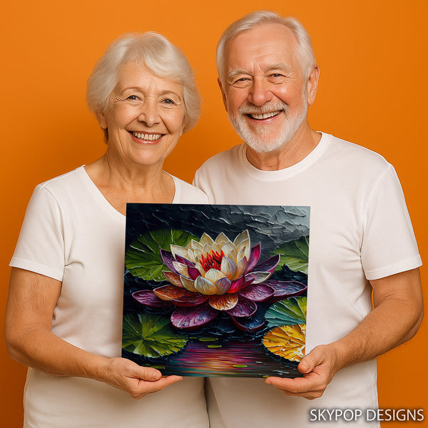 Water Lily Pond Art - View 9