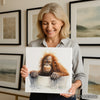 Orangutan Bath Time Art - View 9