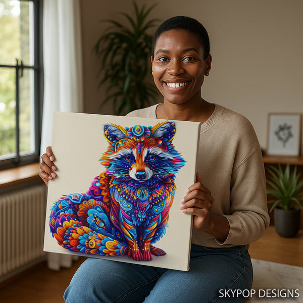 Raccoon Art - View 9