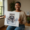 Raccoon Art - View 9